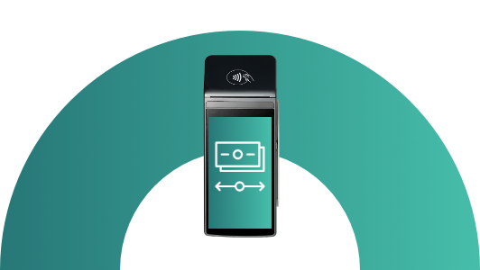 a decorative element - quarter of a circle